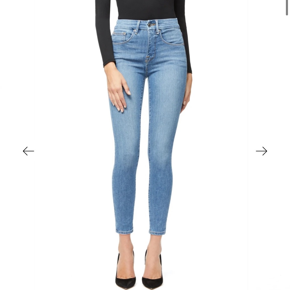 Good American Good Leg Crop